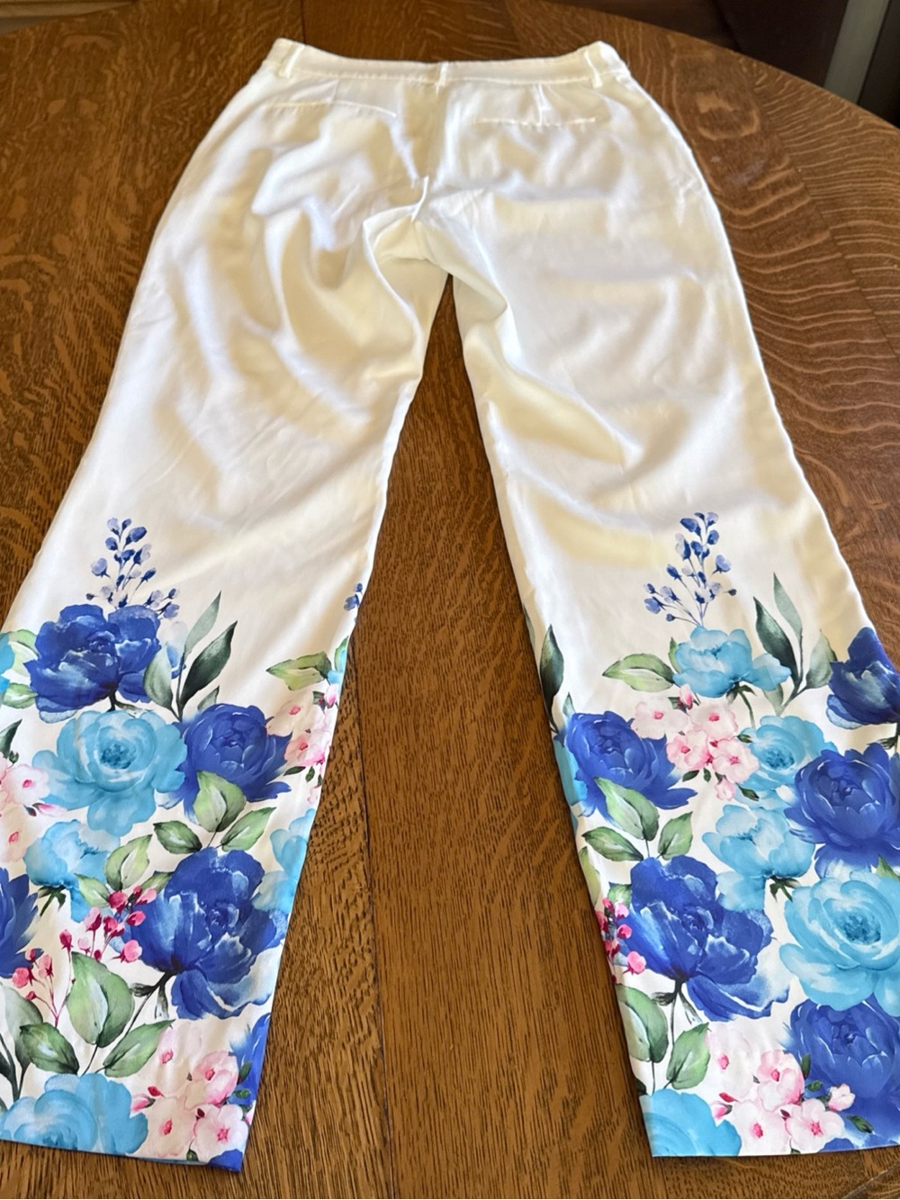 Boston Proper Cream Satin-Look trousers - Picture 12 of 16